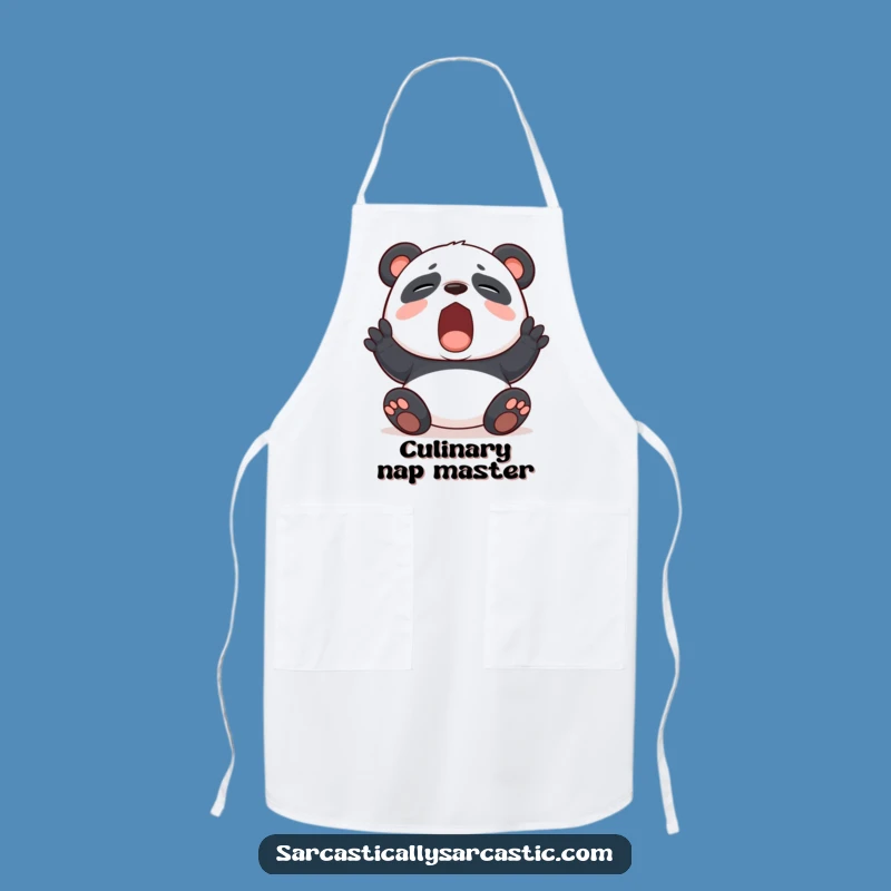 Funny Panda Apron: Cook with Comic Relief Thanks to This Boredom Masterpiece