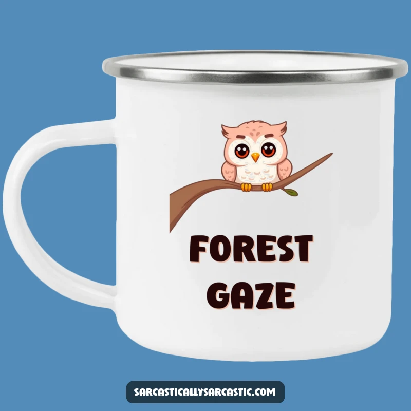 Funny Owl Camping Mug: Night Explorer Brew, A Great Funny Gift