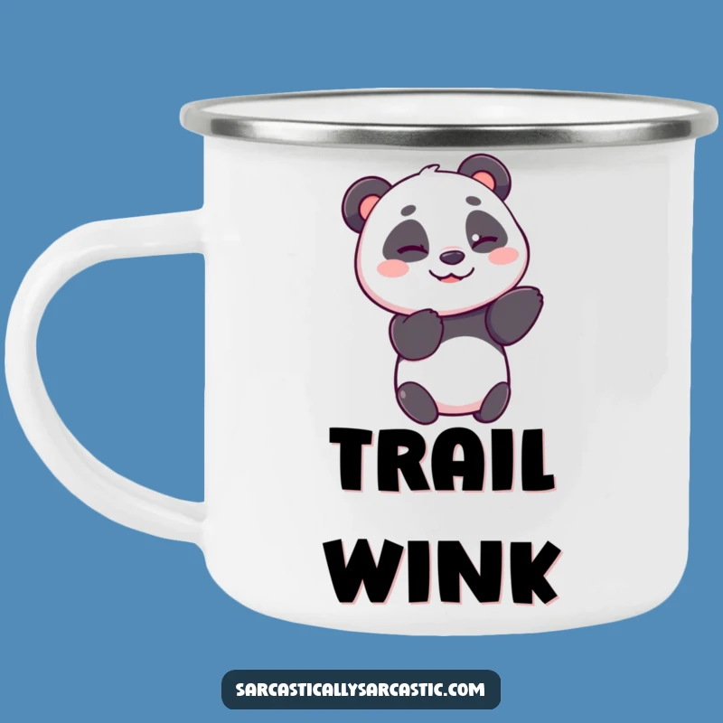 Funny Panda Camping Mug: Witty Camp Brew, A Delightful Funny Gift