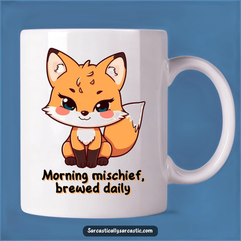 Funny Sly Fox Mug: Witty Wit for Your Coffee - A Perfect Funny Gift Idea