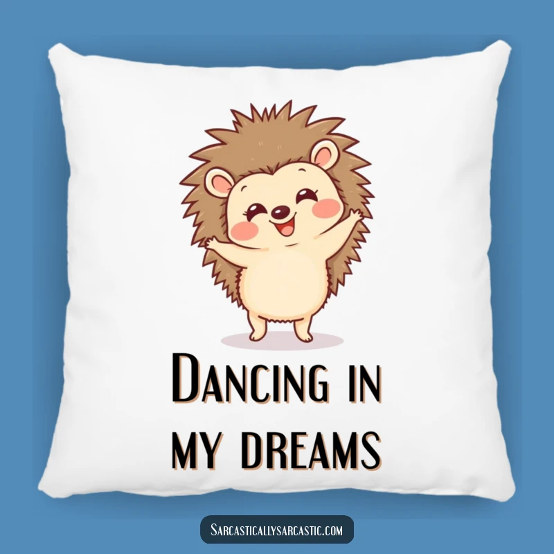 Funny Hedgehog Dancing Pillow: Cuddle Up with Cute Moves!