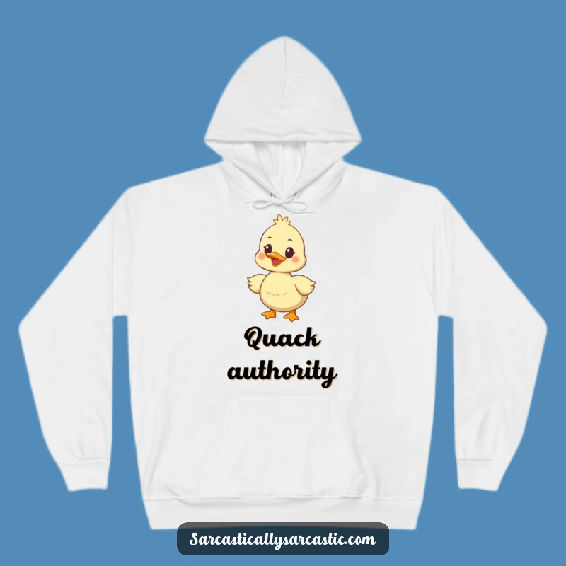 Funny Duckling Hoodie: Cozy Quacker Comfort, Your New Favorite Funny Gift
