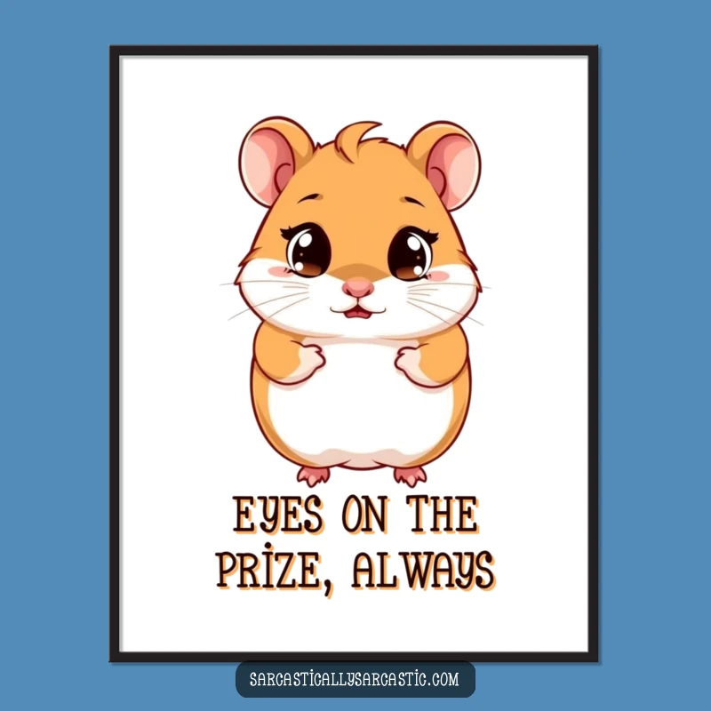 Free Printable Hamster Wall Art: Funny Downloadable Decor for a Smirk-Worthy Room!