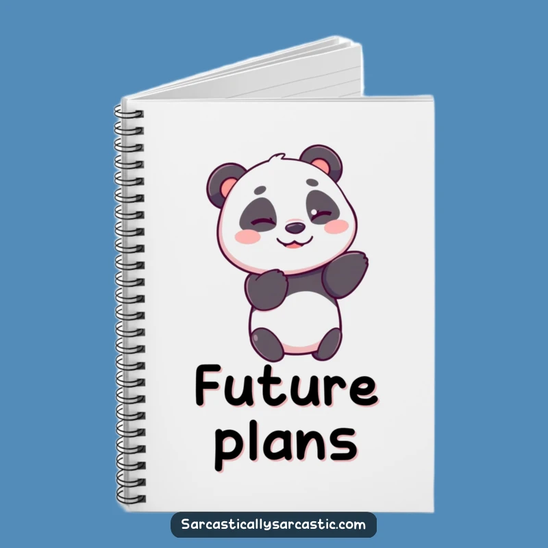 Funny Panda Notebook: Witty Notes, A Charming Funny Gift