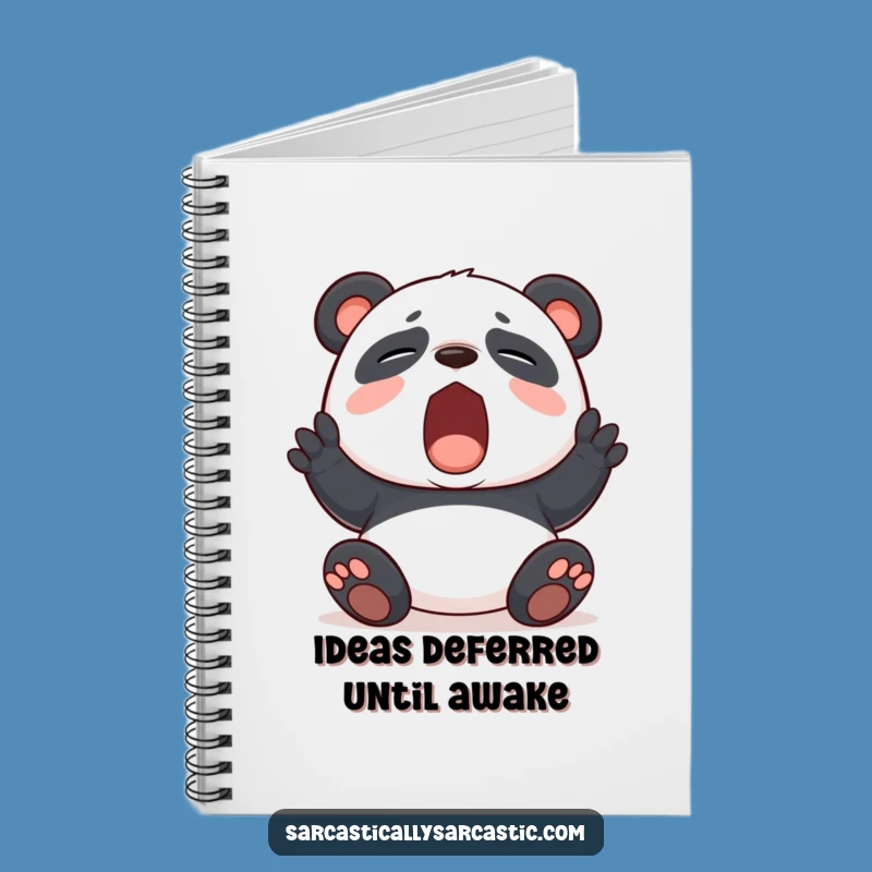 Funny Panda Notebook: Jot Down Your Thoughts with This Hilarious Boredom Journal