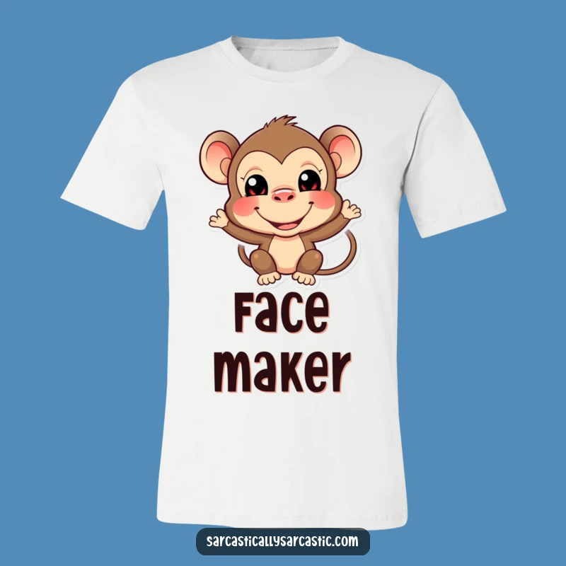 Funny Monkey T-Shirt: Hilarious Face Tee, A Wildly Funny Gift Idea
