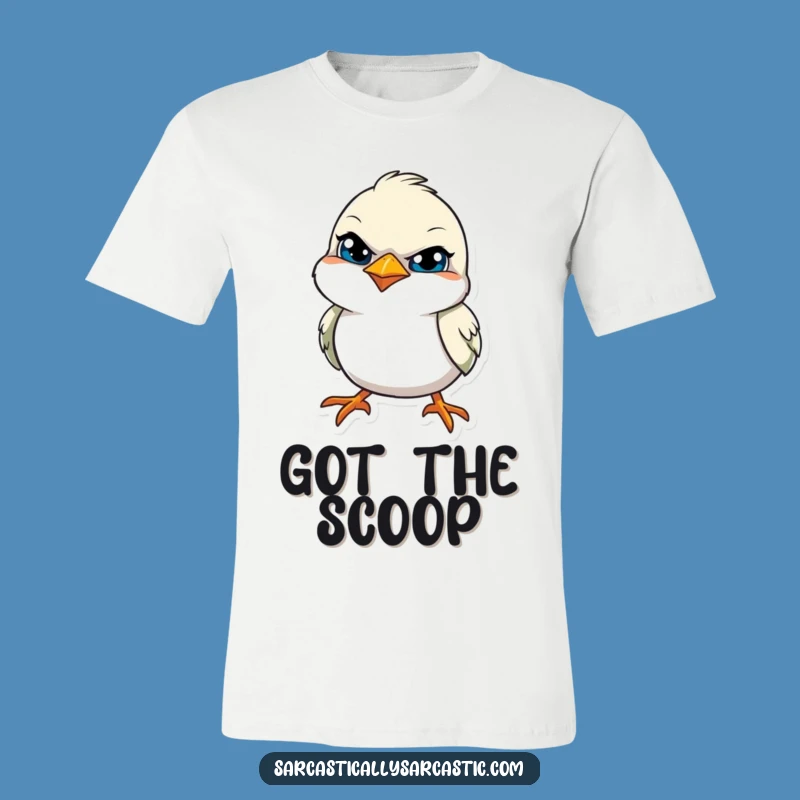 Funny Sly Bird T-Shirt: Wear Your Witty Secrets with Pride!
