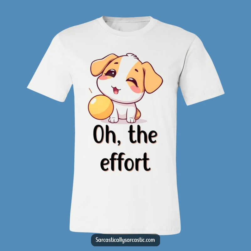 Funny Dog Eye Roll Tee - Playful Pup Shirt for Dog Lovers