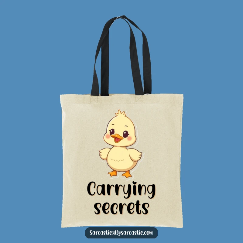 Funny Duckling Tote Bag: Stylish Quacker Tote, The Ultimate Funny Gift Accessory